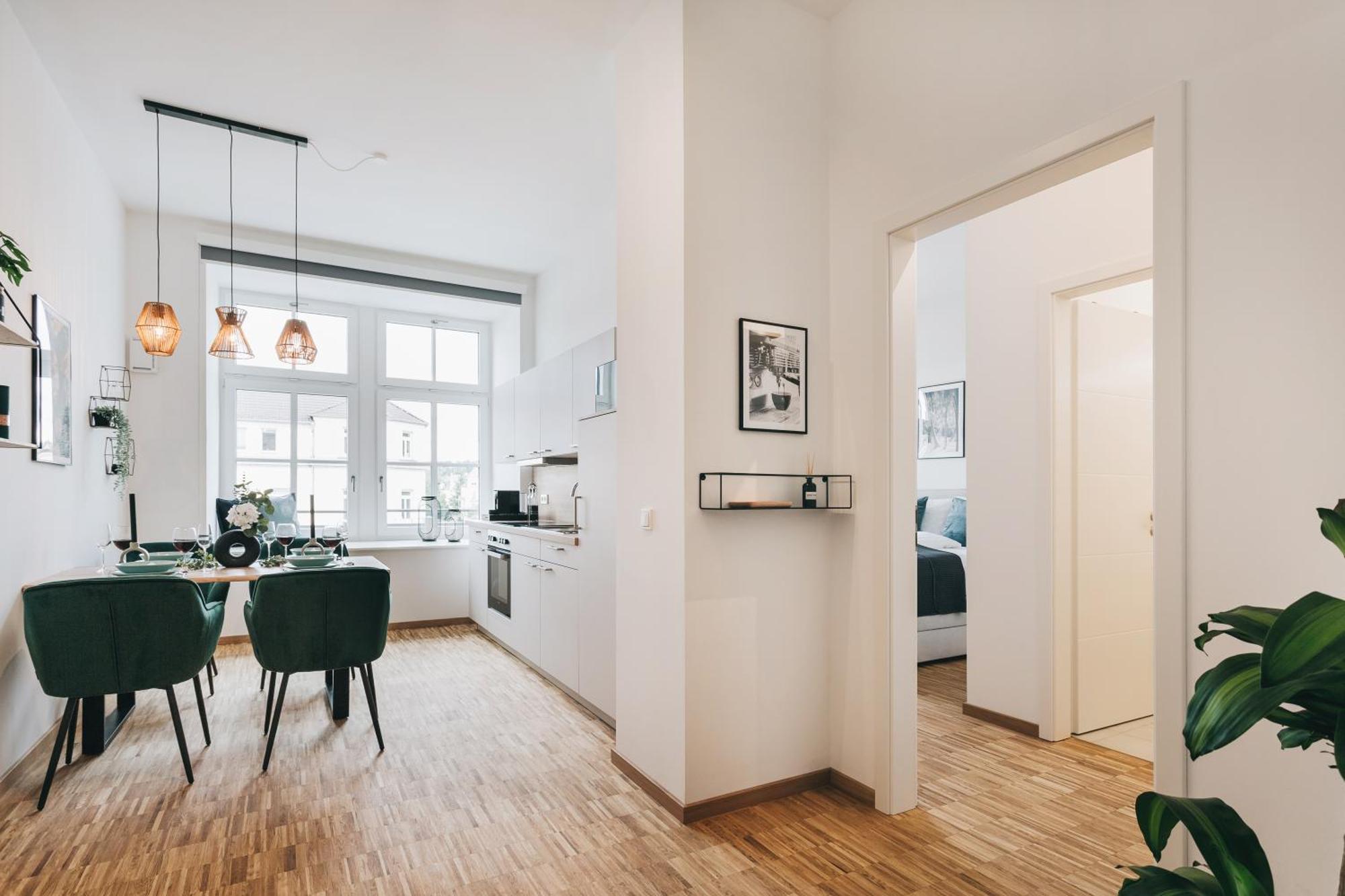 Oasis Appart - Wohnen In Dresden - Netflix - Tiefgarage - Dachterrasse Room photo