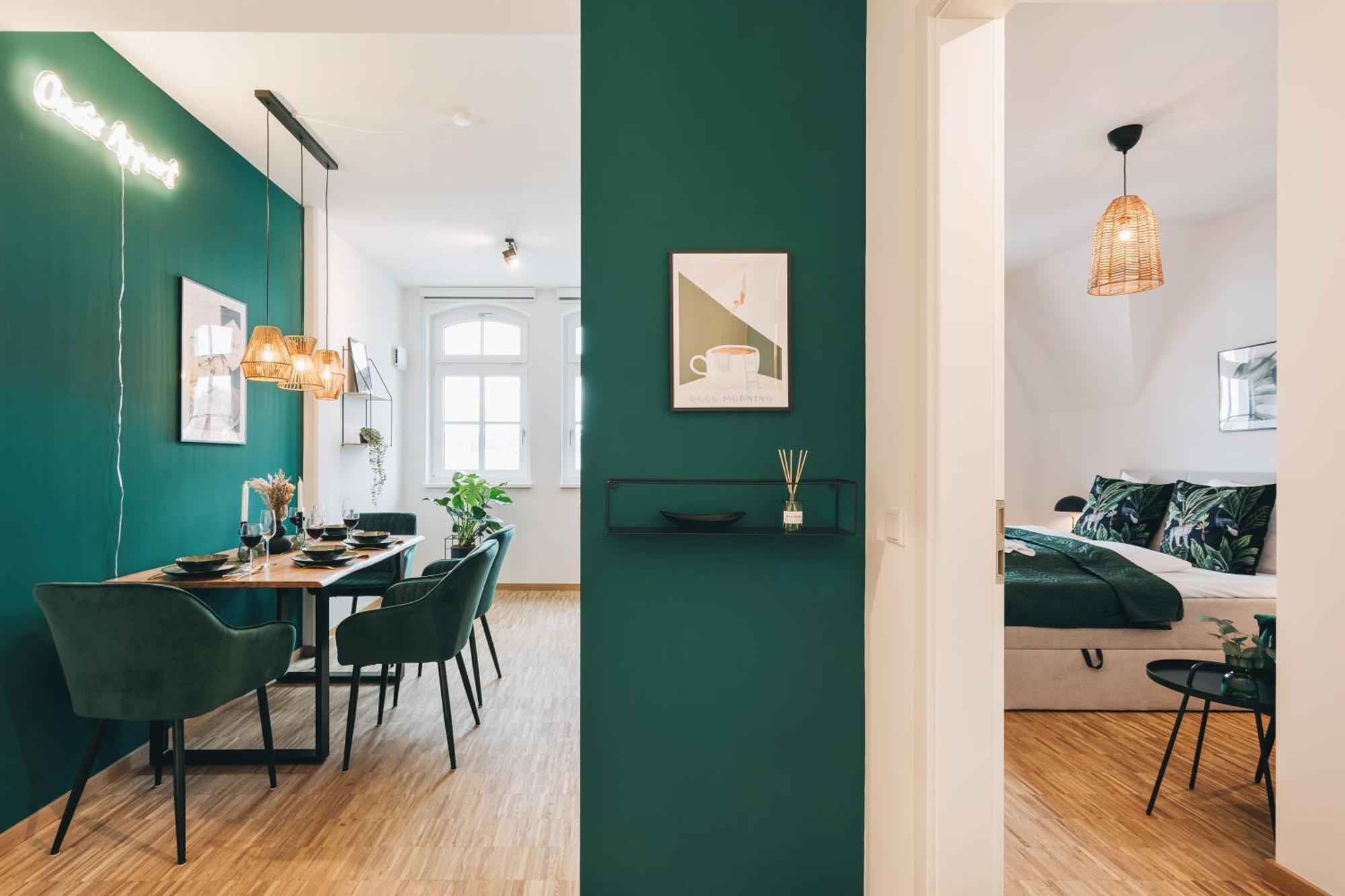Oasis Appart - Wohnen In Dresden - Netflix - Tiefgarage - Dachterrasse Room photo
