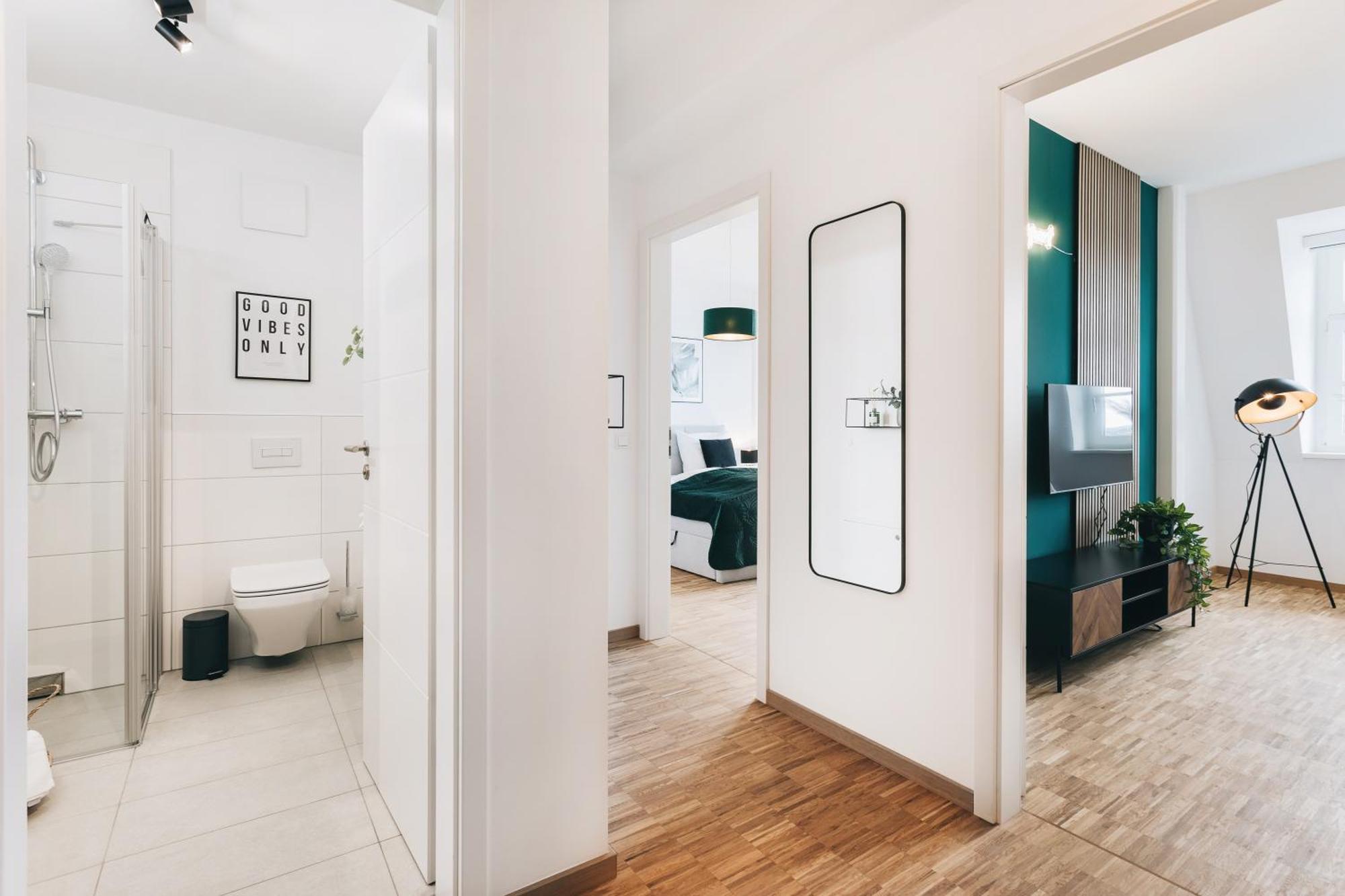 Oasis Appart - Wohnen In Dresden - Netflix - Tiefgarage - Dachterrasse Room photo